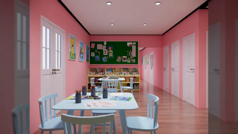 1 Child DayCare Interior