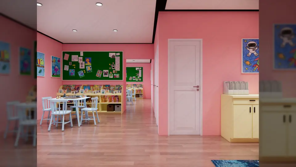 2 Child DayCare Interior