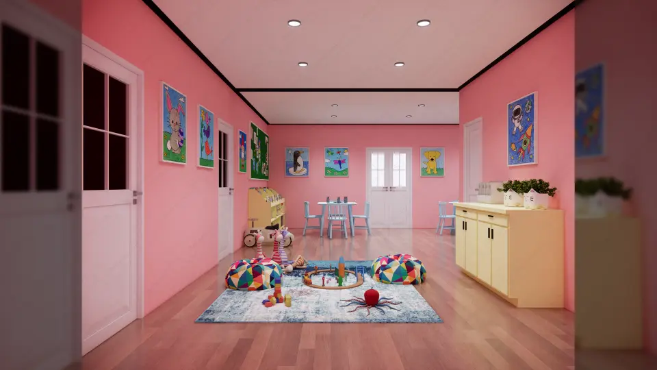 4 Child DayCare Interior