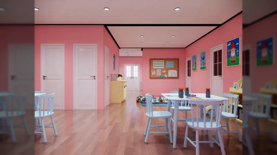 6 Child DayCare Interior