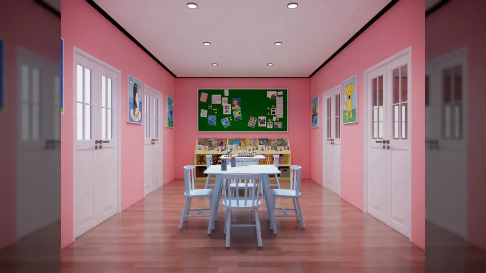 8 Child DayCare Interior